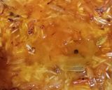 A picture of step 3 of Sindhi Style Bhugga Chawal / Brown Rice.