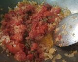 A picture of step 3 of Brinjal ka bartha.
