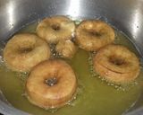 A picture of step 4 of Wheat flour chocolate donuts healthy food for kids.