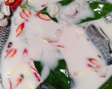 Foto langkah ke 7 dari resep Pepes nila santan putih.