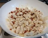 A picture of step 5 of Hairy Bikers All-In-One Spicy Pork and Rice.
