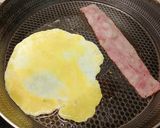 櫛瓜培根玉米蛋夾饃（田家千層夾饃）的食譜步驟3照片