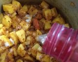 A picture of step 5 of Hingwale Aloo.