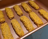 Foto del paso 4 de la receta: 🍠 Bastones de quinoa y zapallo veganos