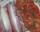 Foto del paso 5 de la receta: Salchichas con queso con tomate y mayonesa de ave