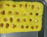A picture of step 4 of Coconut Burfi.