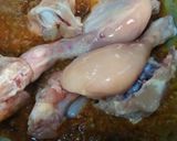 A picture of step 6 of Bengan chicken😋😋😋.