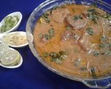 A picture of step 2 of Beef nehari.