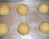 A picture of step 2 of BRIOCHE BUNS FOR SANDWICHES.JON STYLE.