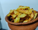 Foto del paso 3 de la receta: Papas bastón crocantes al horno