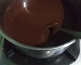 Foto langkah ke 2 dari resep Pudding Brownies Lapis.
