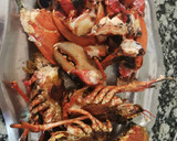Foto del paso 3 de la receta: Arròs de llamàntol blau i gamba vermella