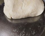 A picture of step 1 of Raj kachori chaat.
