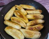 Foto langkah ke 3 dari resep Roti Isi Pisang Coklat.