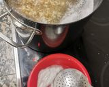 Foto del paso 3 de la receta: Empedrat de bacallà amb cigrons 'pedrosillanos' i romesco