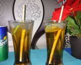 Foto langkah ke 2 dari resep Lemon ice tea with soda water #PR_recookminumandingin.