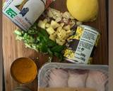 Kuku paka - African chicken curry recipe step 1 photo