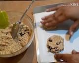 Foto del paso 6 de la receta: Galletas de avena con pasas y arándanos