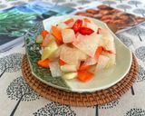 Hình bước làm 2 của món Dưa Su Hào Muối Xổi