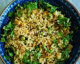 A picture of step 5 of Green Peas & Mixed Veggies Pulao.