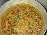 Egusi soup with pounded yam
