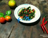 Foto langkah ke 6 dari resep 16. Tumis Terasi Daun Singkong Deva #BikinRamadhanBerkesan.