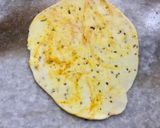 A picture of step 6 of #Karela,fish,layers,flower,  net and triangle shaped Nimkis.