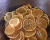 A picture of step 2 of Sig's Orange Upside-Down Cheesecake.