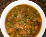A picture of step 4 of Soft layered chapati and beef stew#author marathon.