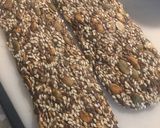 A picture of step 2 of Avocado & Parma Ham on Seeded Crackers 🥑.