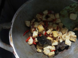 Tumis Jamur Tahu Putih