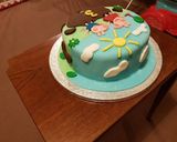 Φωτογραφία βήματος 13 της συνταγής Τούρτα Peppa Pig