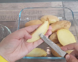 Foto del paso 3 de la receta: Patatas skin con bacon, queso y salsa