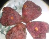 A picture of step 12 of Beetroot heart Patti.