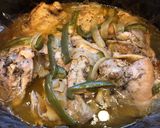A picture of step 7 of Crockpot Quick and Easy Greek Chicken.