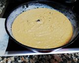 Foto del paso 1 de la receta: Pastel de almendra y arándanos con cobertura de arroz soplado