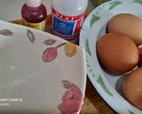 Foto langkah ke 2 dari resep Telur merah ulang tahun.
