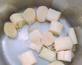 Foto del paso 1 de la receta Puré de calabaza, patata, zanahoria y puerro