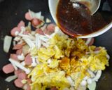 Foto langkah ke 4 dari resep Orak arik sosis asam manis.