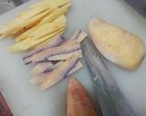 Foto del paso 10 de la receta: Pulpo bañado en salsa de JuanK y acompañado de tajadas de arracacha y  arroz marciano