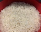 Hình bước làm 1 của món Xôi Lạp Xưởng Gà Xé