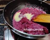 A picture of step 4 of Beetroot Sweet potato Ladoos.