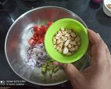 A picture of step 3 of Makhana Chaat.
