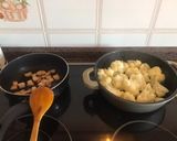 Foto del paso 2 de la receta: Coliflor con queso y tocineta (compatible con dieta keto)