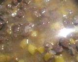 A picture of step 10 of Curried Rice with Beef Tips and Pineapple.