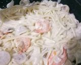 Foto langkah ke 5 dari resep Fettucini sosis udang enak simple😍😍.