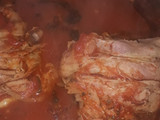 Muslos de pollo con panceta