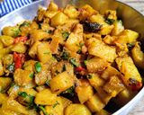 A picture of step 5 of Beneficial turnips dish.