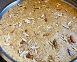 A picture of step 7 of Peanut Till Barfi.