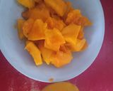 Foto langkah ke 1 dari resep Mango Juice (Jus Mangga).